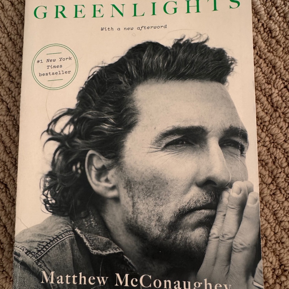 Green lights paperback book